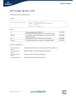 Preview for 269 page of Speedtouch SpeedTouch 716v5 (WL) Cli Reference Manual