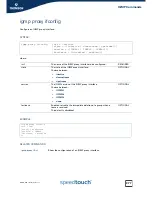 Preview for 399 page of Speedtouch SpeedTouch 716v5 (WL) Cli Reference Manual