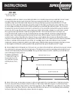 Предварительный просмотр 4 страницы Speedway 350-400 Instructions Manual