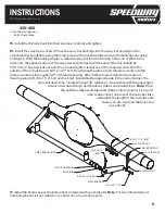 Предварительный просмотр 6 страницы Speedway 350-400 Instructions Manual