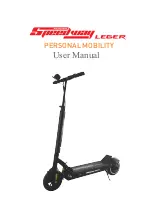 Preview for 1 page of Speedway LEGER User Manual