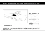 Предварительный просмотр 26 страницы Speedypress PSP-206E Instruction Manual