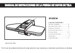 Предварительный просмотр 52 страницы Speedypress PSP-206E Instruction Manual