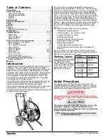 Preview for 2 page of Speeflo PowrTwin 3500 Owner'S Manual