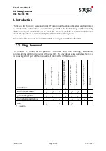 Preview for 3 page of spega 341 298 Technical Manual