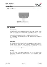 Preview for 11 page of spega 341 298 Technical Manual