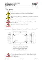 Предварительный просмотр 11 страницы spega 421 404 Technical Manual