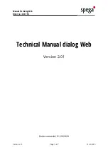 Предварительный просмотр 1 страницы spega 443 150 Technical Manual