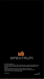 Preview for 64 page of Spektrum AR10100T User Manual