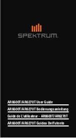 Spektrum AR6270T User Manual preview