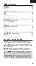 Preview for 3 page of Spektrum AR631 Manual