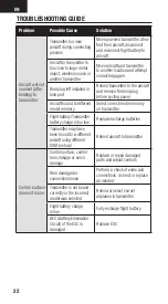 Preview for 22 page of Spektrum AR631 Manual