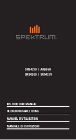 Spektrum AR636H Instruction Manual предпросмотр