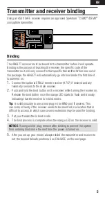 Preview for 5 page of Spektrum AR637T AS3X SAFE User Manual