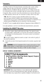 Предварительный просмотр 5 страницы Spektrum AR637T Manual