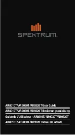 Spektrum AR8010T User Manual предпросмотр