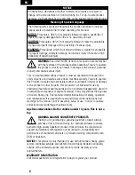 Preview for 2 page of Spektrum AR9010 User Manual