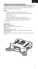 Предварительный просмотр 3 страницы Spektrum AS3000 AS3X Manual