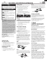 Preview for 1 page of Spektrum AS6410NBL Manual