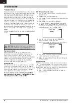 Предварительный просмотр 22 страницы Spektrum DX8e Instruction Manual