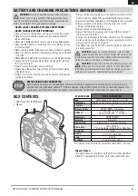 Preview for 3 page of Spektrum NX8 Instruction Manual