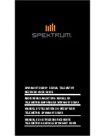 Spektrum SPM4649T User Manual предпросмотр