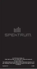 Preview for 8 page of Spektrum SPM4650C Manual