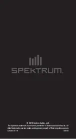 Предварительный просмотр 8 страницы Spektrum SPM4651T Quick Start Manual