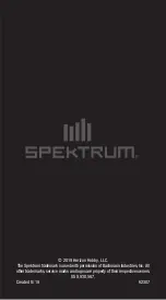 Предварительный просмотр 9 страницы Spektrum SPM9747 Manual