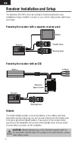 Предварительный просмотр 4 страницы Spektrum SR2100 Instruction Manual