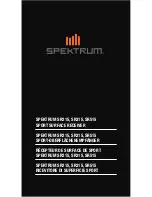 Предварительный просмотр 1 страницы Spektrum SR215 Manual