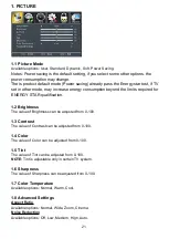 Preview for 22 page of Speler SP-LED32 User Manual