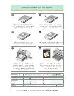 Предварительный просмотр 4 страницы Spellbinders Glimmer Instruction Booklet