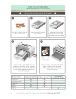 Предварительный просмотр 6 страницы Spellbinders Glimmer Instruction Booklet