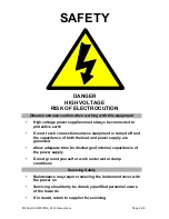 Предварительный просмотр 2 страницы Spellman XMPF10N5/24 Safety And Installation Instructions