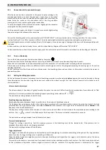 Предварительный просмотр 17 страницы Spencer 190 User Manual