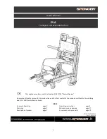 Spencer EVA User Manual preview