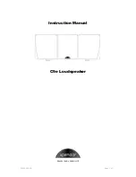 Spendor C9e Instruction Manual preview