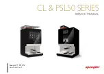 Spengler CL Series Service Manual preview