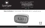 Spengler OXYSTART User Manual предпросмотр