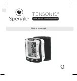 Preview for 49 page of Spengler TENSONIC User Manual