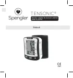 Preview for 97 page of Spengler TENSONIC User Manual