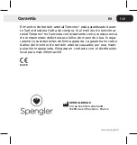 Preview for 143 page of Spengler TENSONIC User Manual