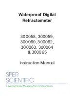 Sper scientific 300058 Instruction Manual preview