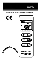 Sper scientific 800005 Instruction Manual preview