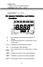 Предварительный просмотр 5 страницы Sper scientific 800005 Instruction Manual