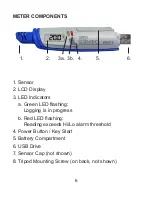 Предварительный просмотр 6 страницы Sper scientific 800013 Instruction Manual