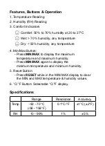 Предварительный просмотр 5 страницы Sper scientific 800015 Instruction Manual