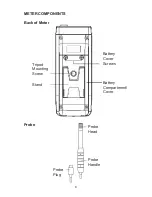 Preview for 8 page of Sper scientific 800021 Instruction Manual