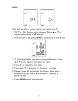 Preview for 9 page of Sper scientific 800024 Instruction Manual